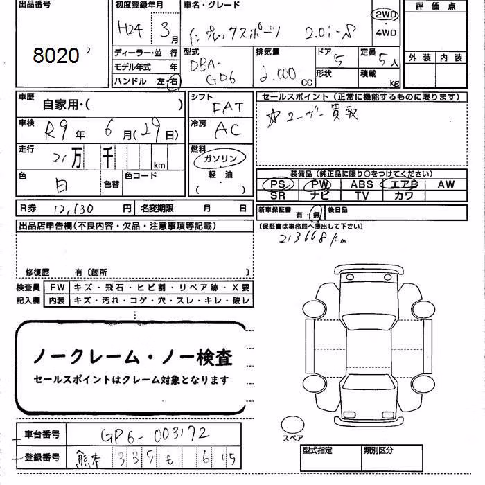 SUBARU IMPREZA