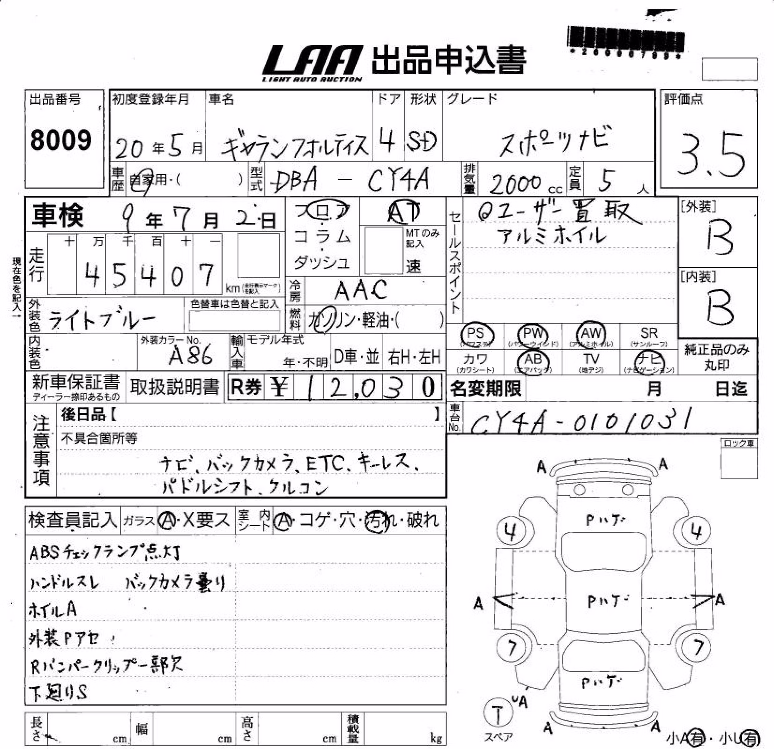 MITSUBISHI GALANT FORTIS