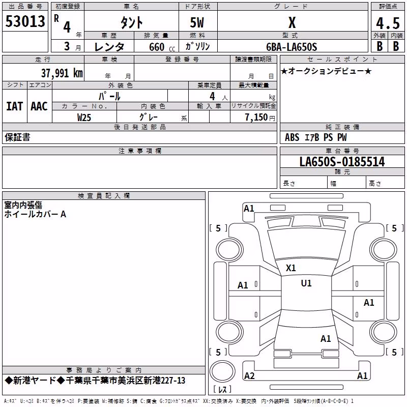 DAIHATSU TANTO