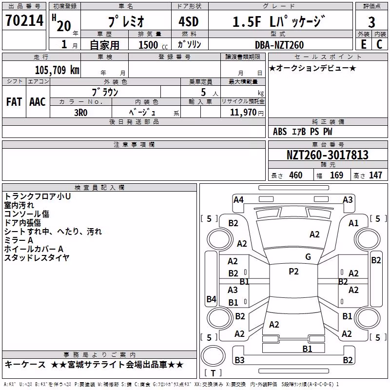 TOYOTA PREMIO