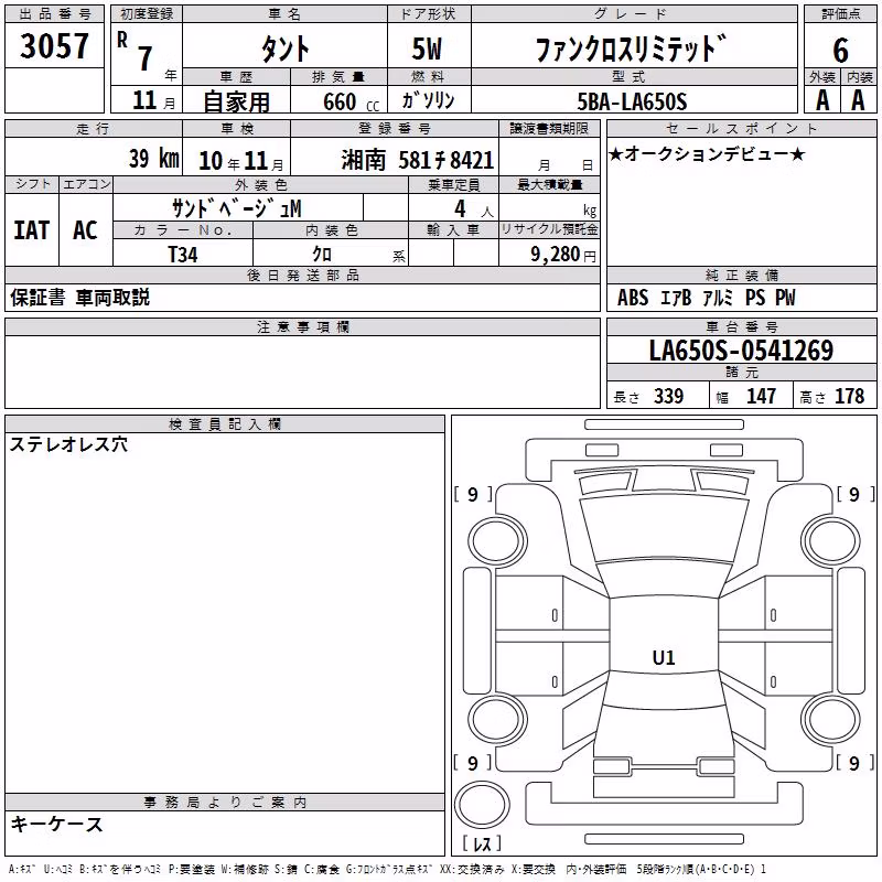 DAIHATSU TANTO