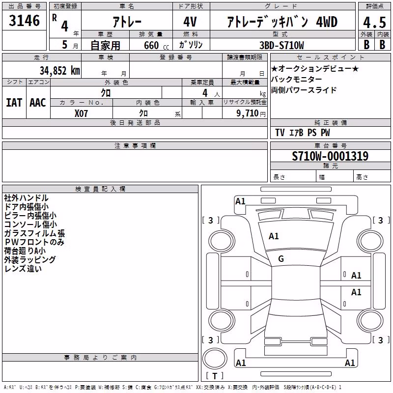 DAIHATSU ATRAI