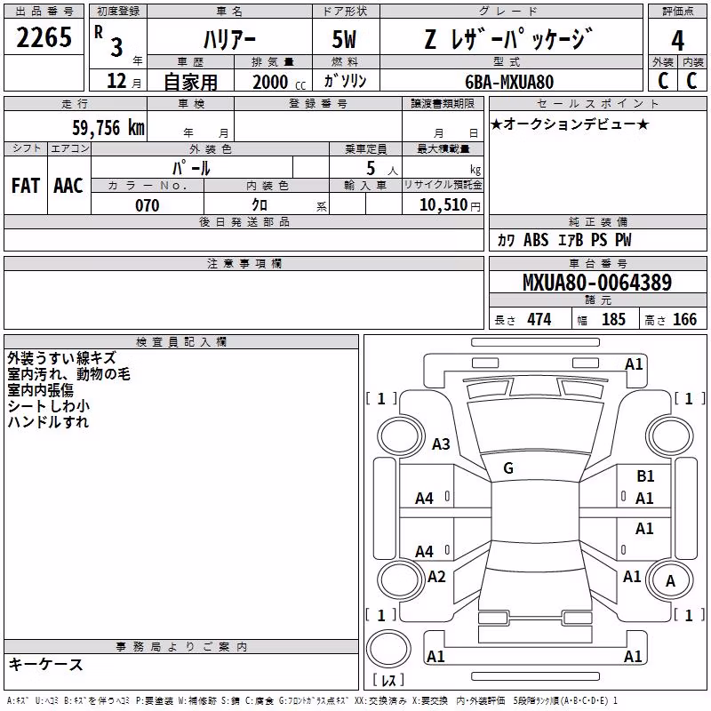 TOYOTA HARRIER