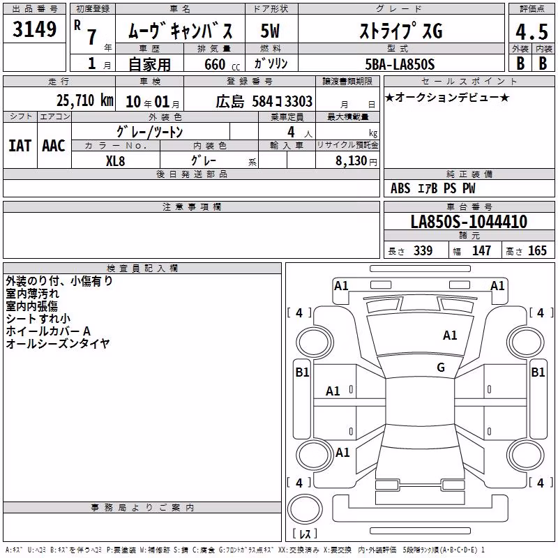 DAIHATSU MOVE CANBUS