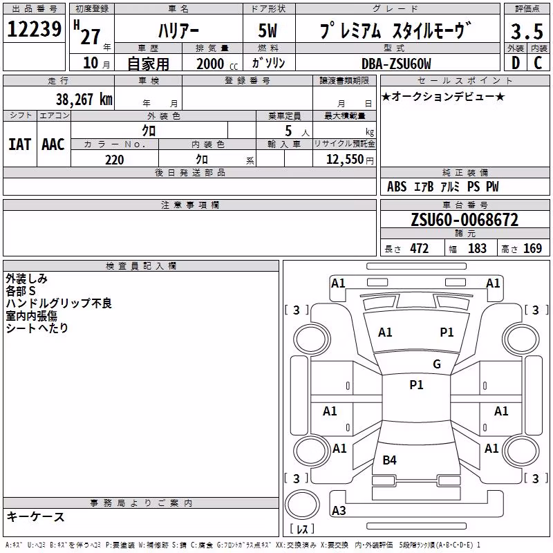 TOYOTA HARRIER