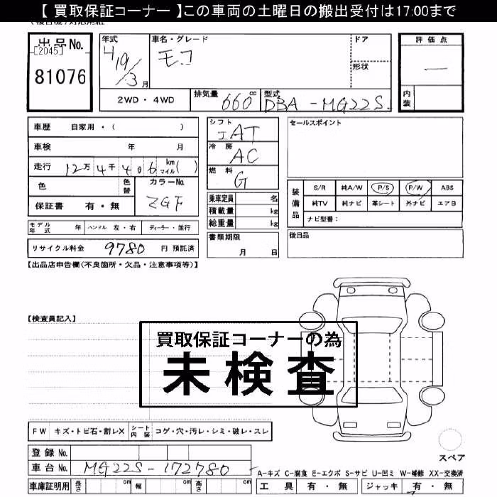 NISSAN MOCO
