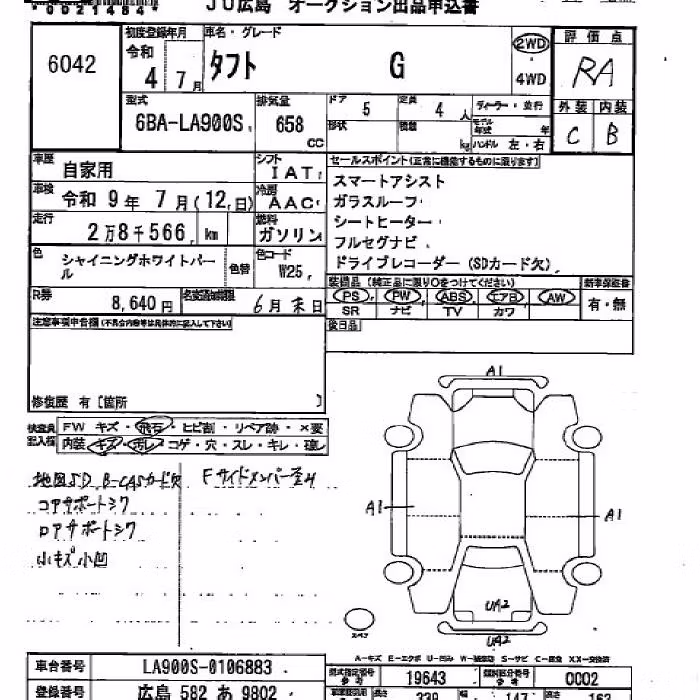 DAIHATSU TAFT