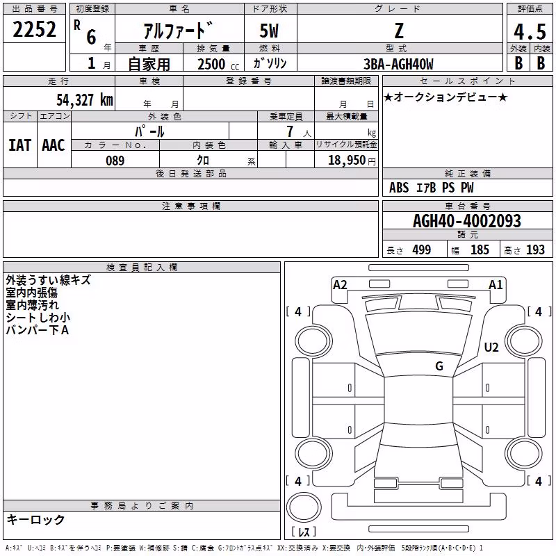 TOYOTA ALPHARD