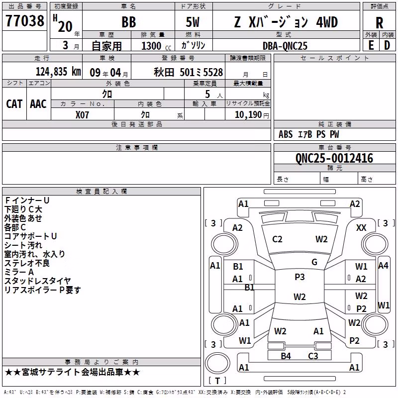 TOYOTA BB