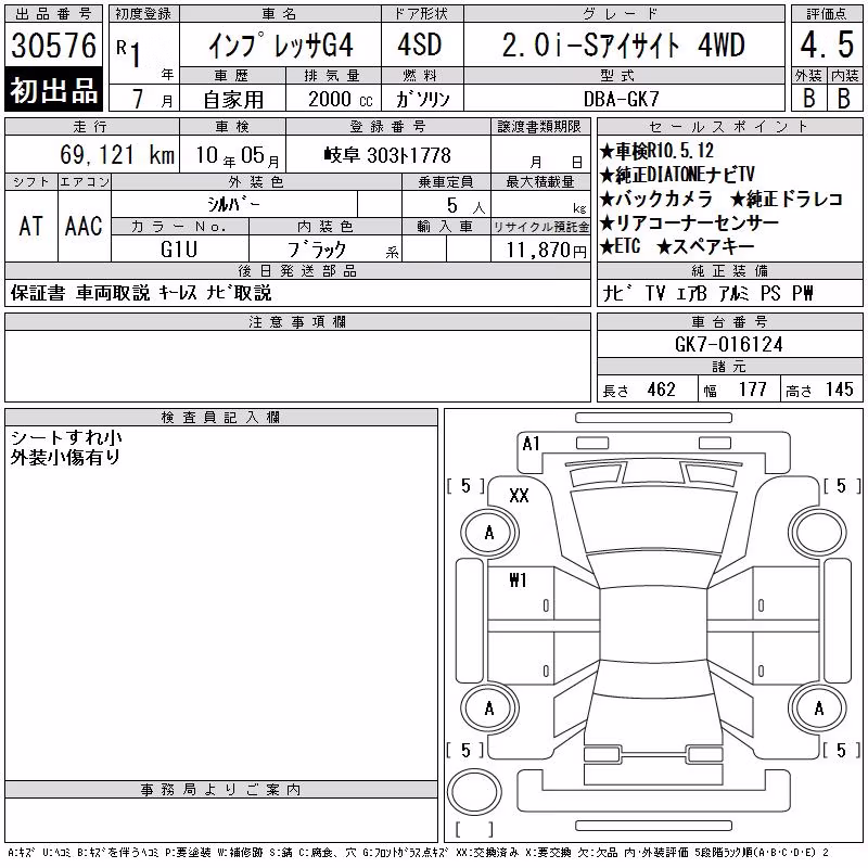 SUBARU IMPREZA