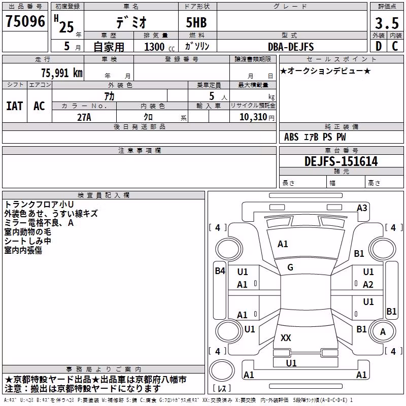 MAZDA DEMIO