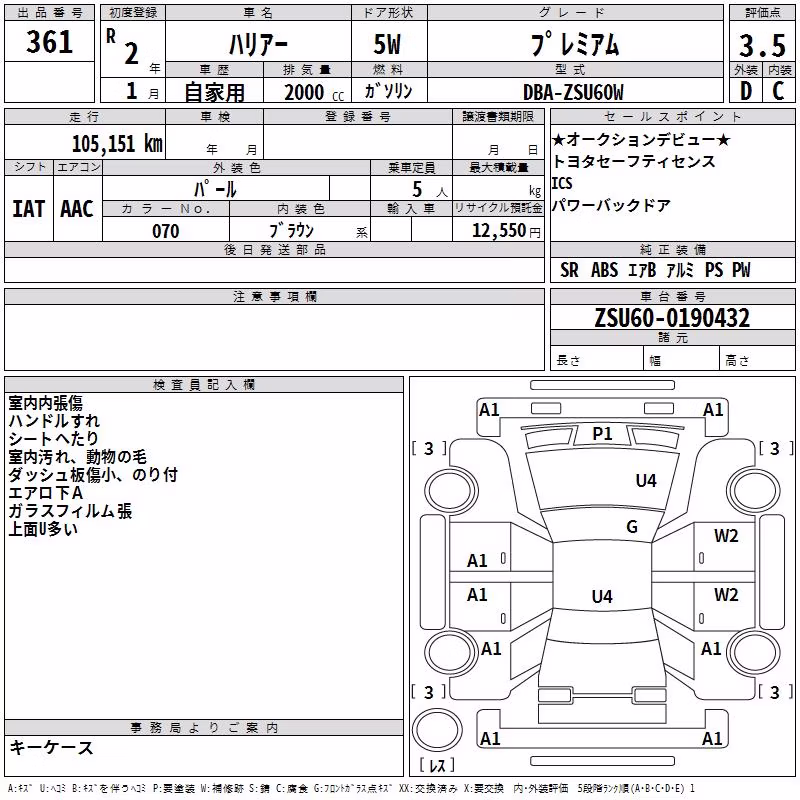 TOYOTA HARRIER