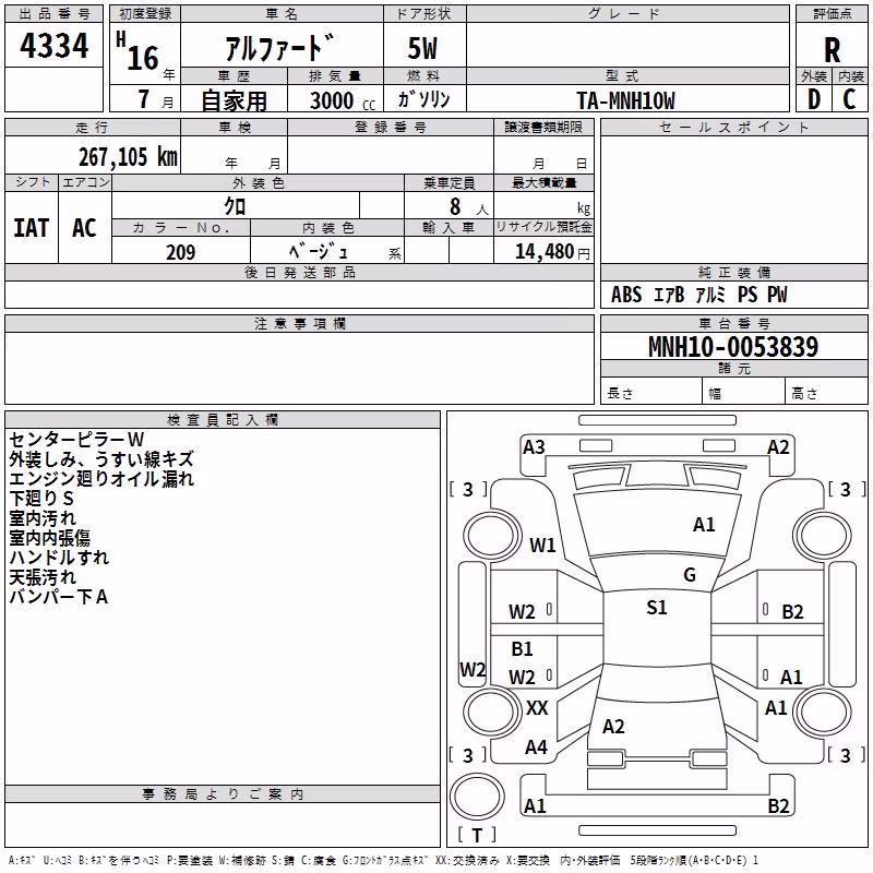 TOYOTA ALPHARD