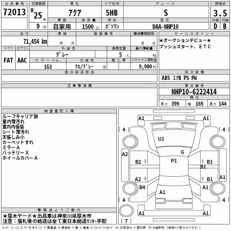 TOYOTA AQUA