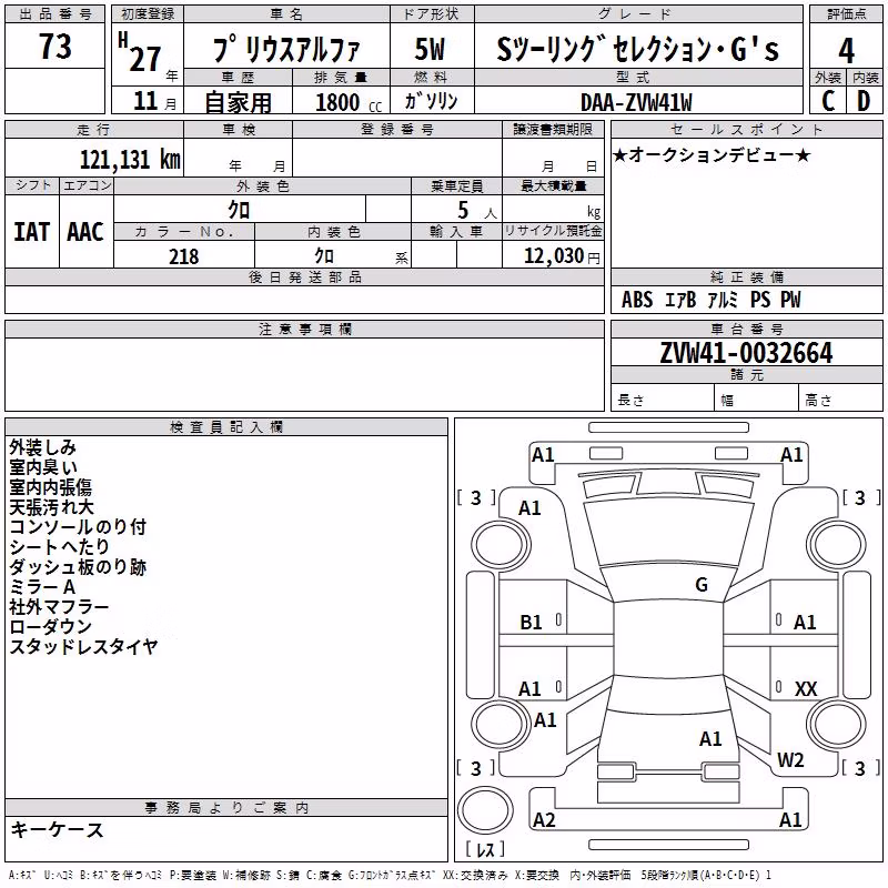TOYOTA PRIUS ALPHA