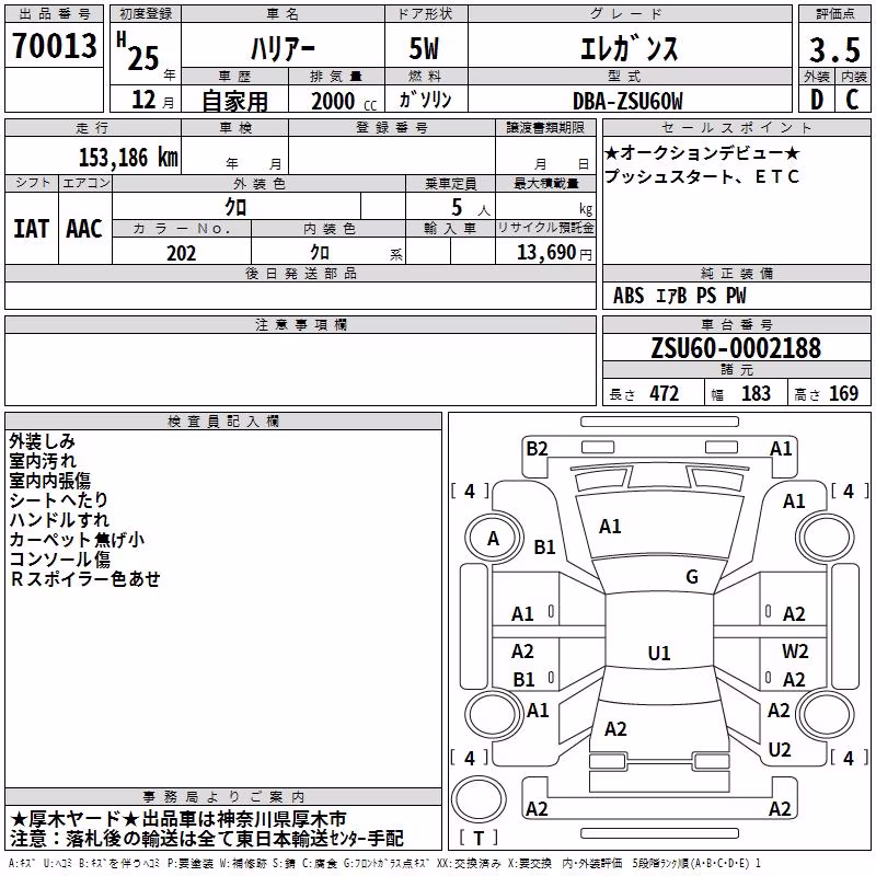 TOYOTA HARRIER