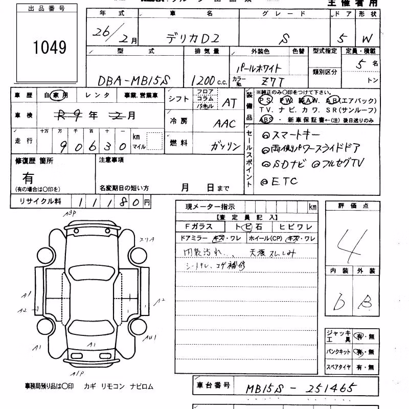 MITSUBISHI DELICA D:2