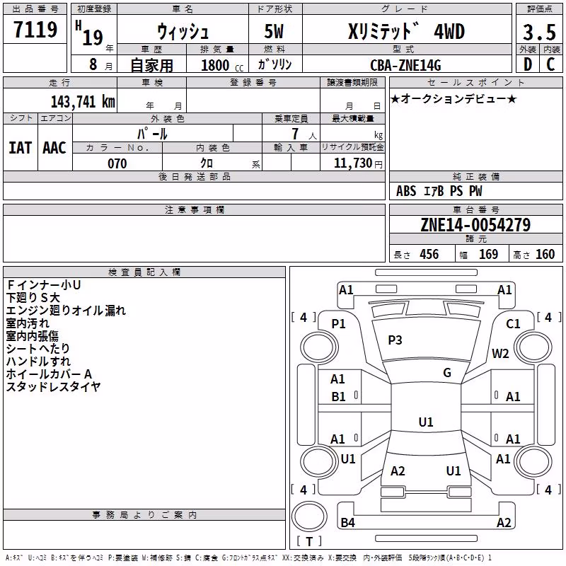 TOYOTA WISH