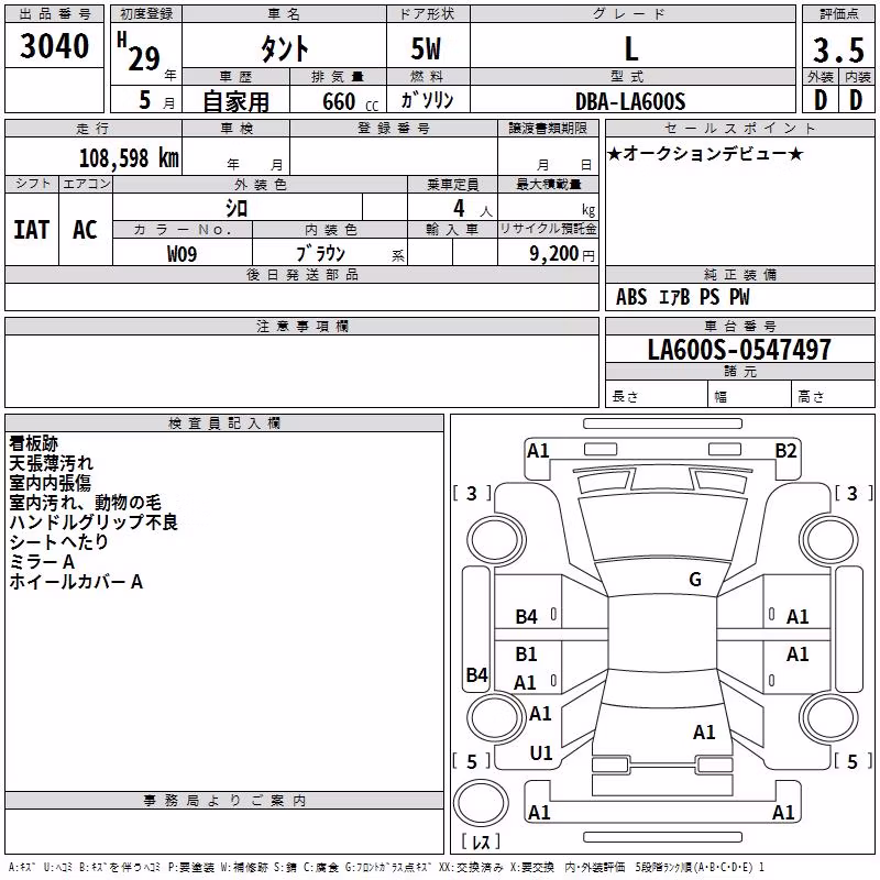 DAIHATSU TANTO