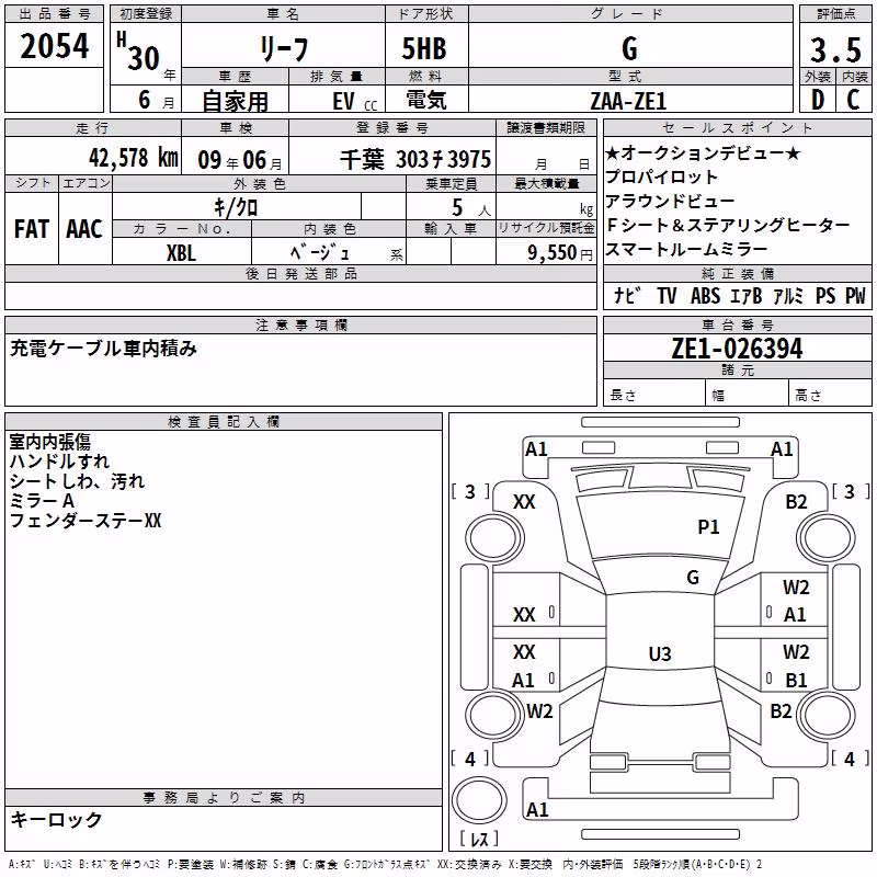 NISSAN LEAF