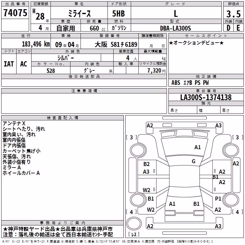 DAIHATSU MIRA E:S