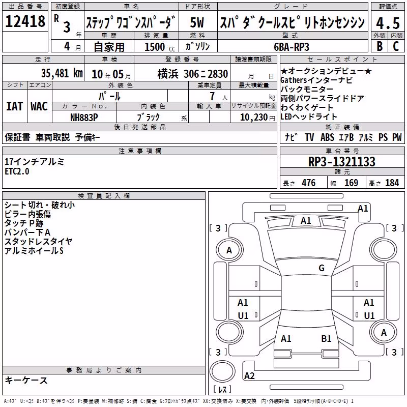 HONDA STEPWGN