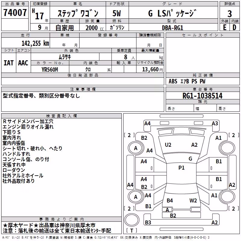 HONDA STEPWGN