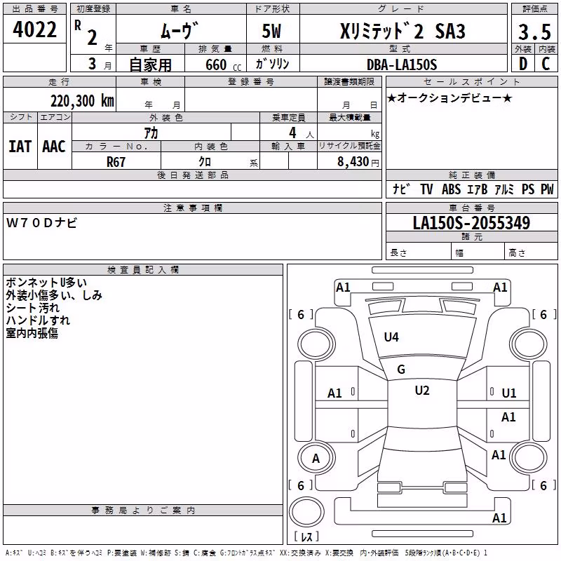 DAIHATSU MOVE
