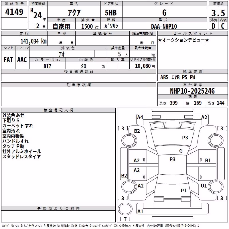 TOYOTA AQUA