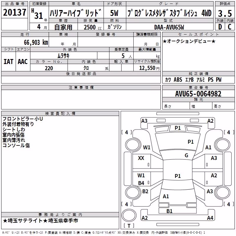 TOYOTA HARRIER