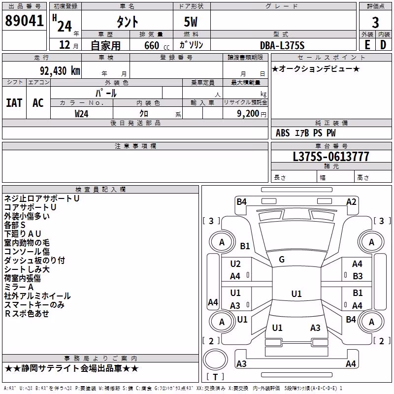 DAIHATSU TANTO