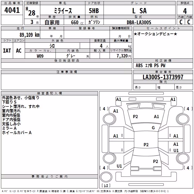DAIHATSU MIRA E:S