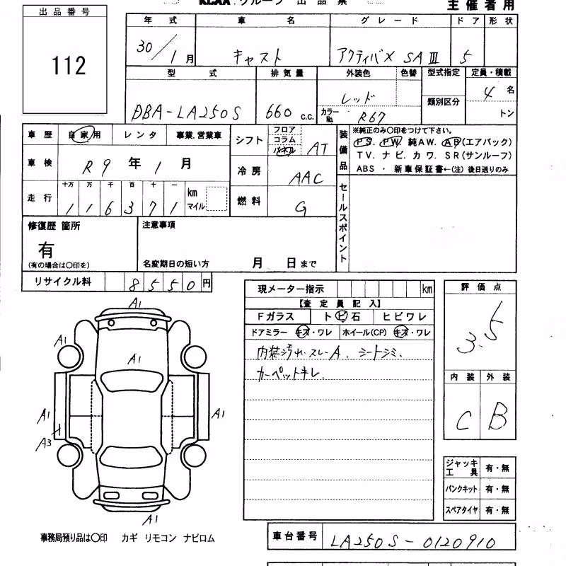 DAIHATSU CAST