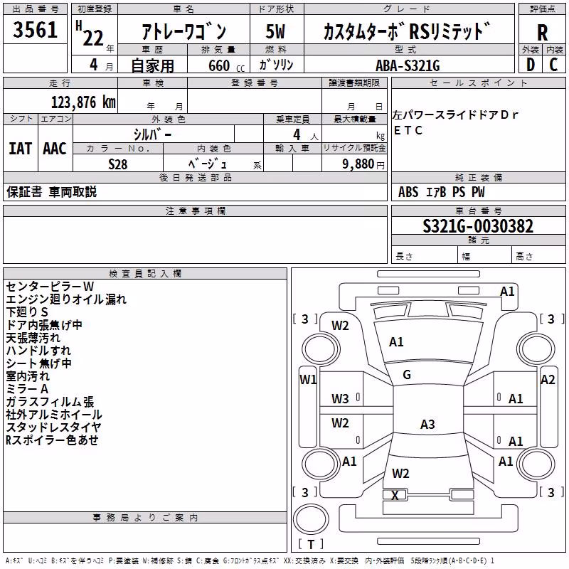 DAIHATSU ATRAI