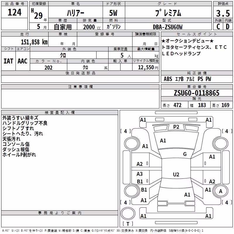 TOYOTA HARRIER