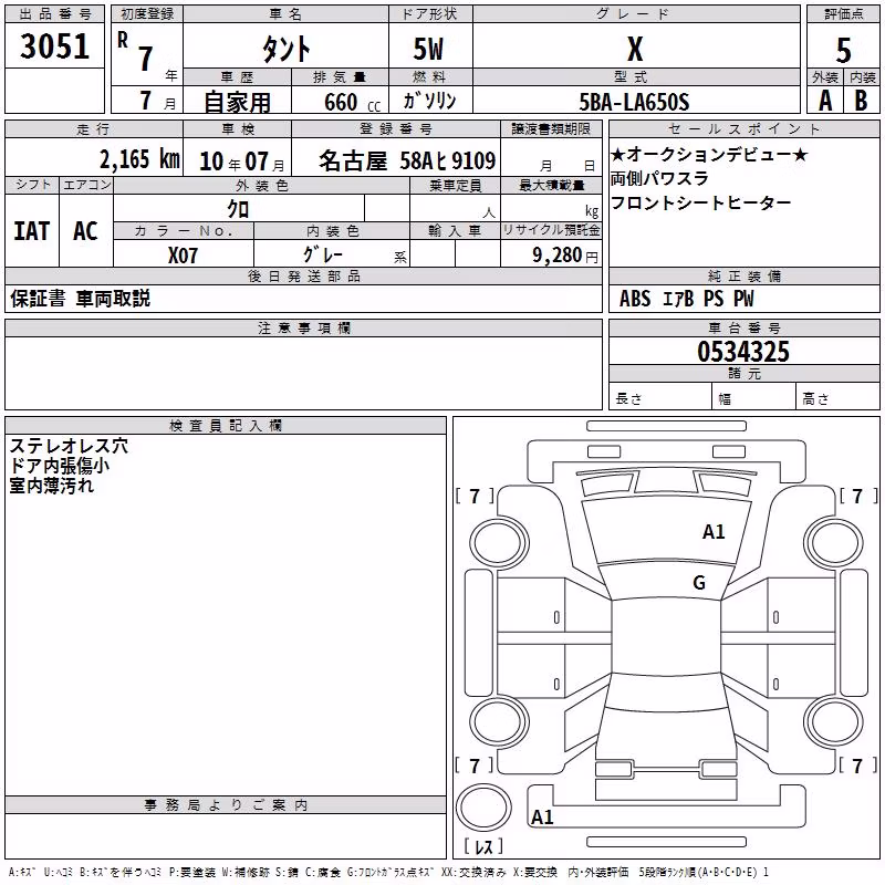 DAIHATSU TANTO