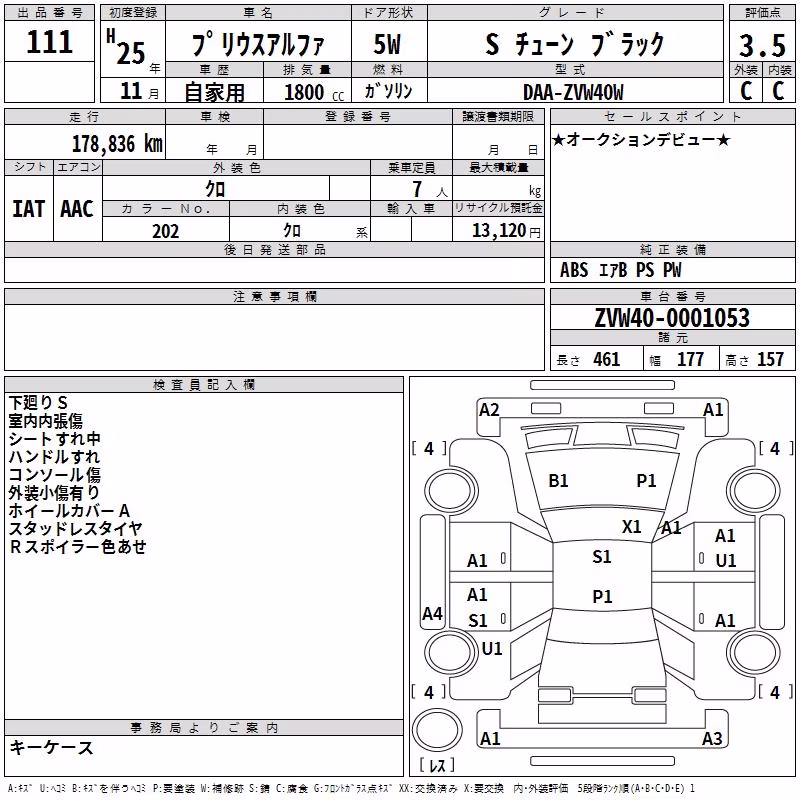 TOYOTA PRIUS ALPHA
