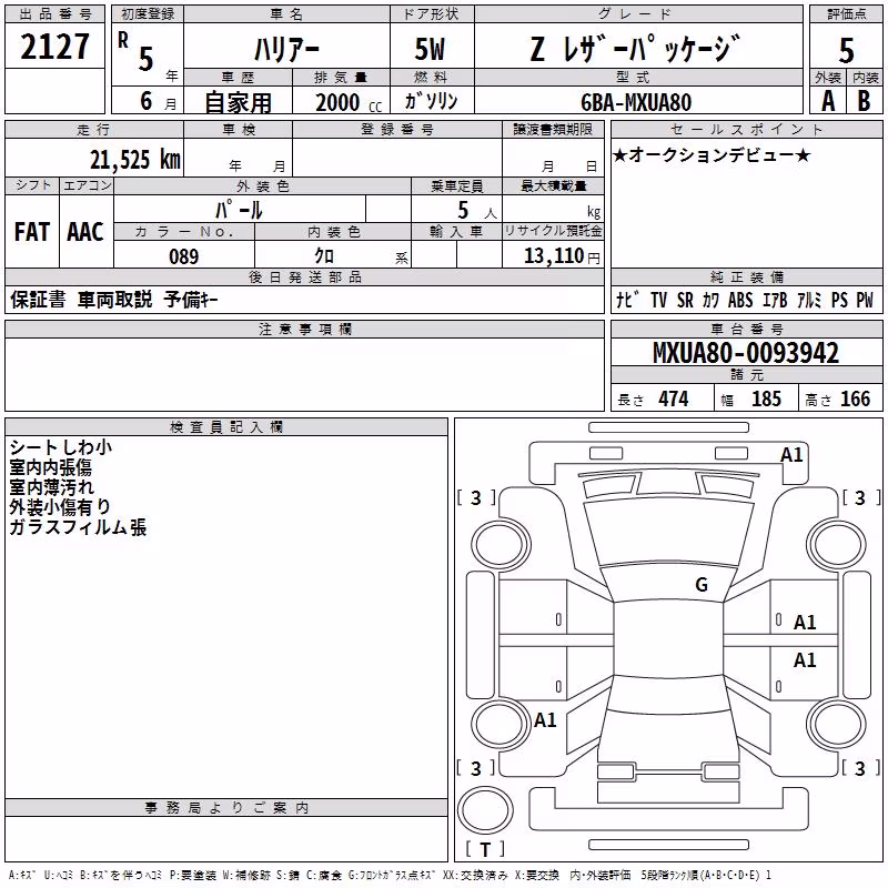 TOYOTA HARRIER