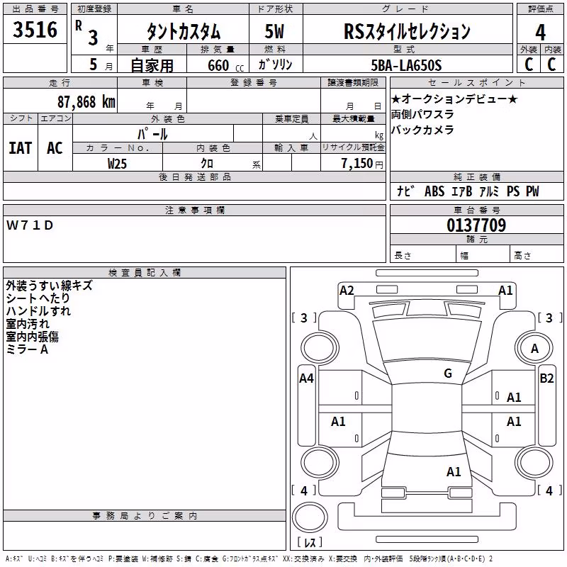 DAIHATSU TANTO