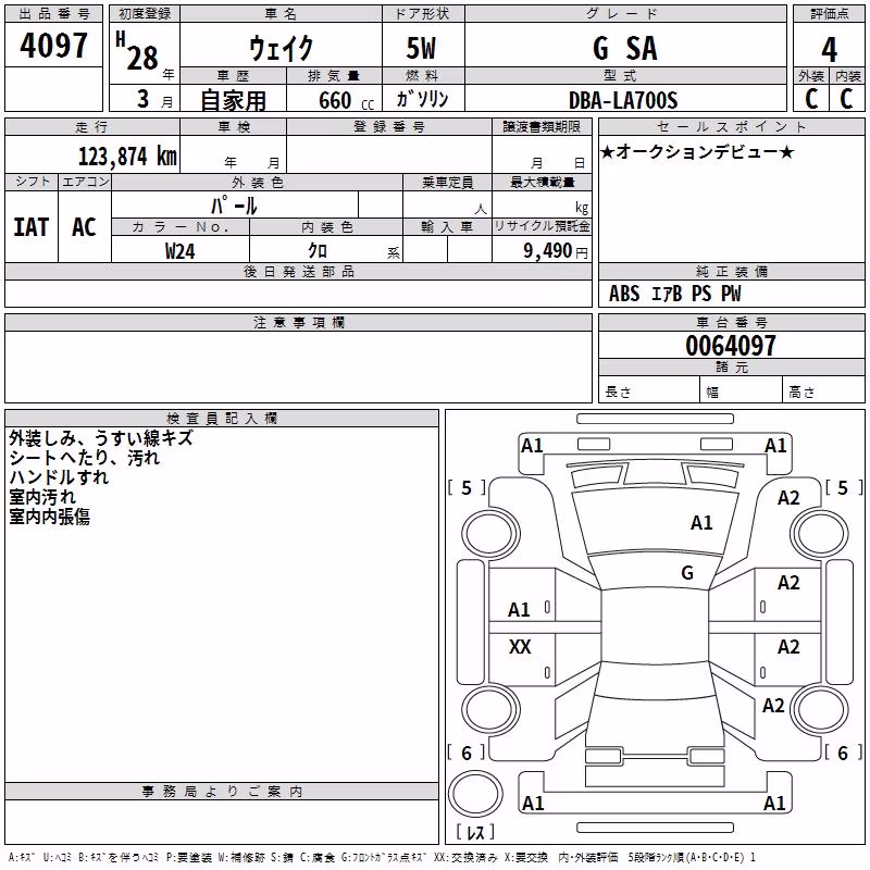 DAIHATSU WAKE