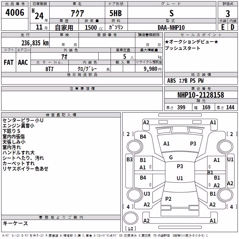 TOYOTA AQUA