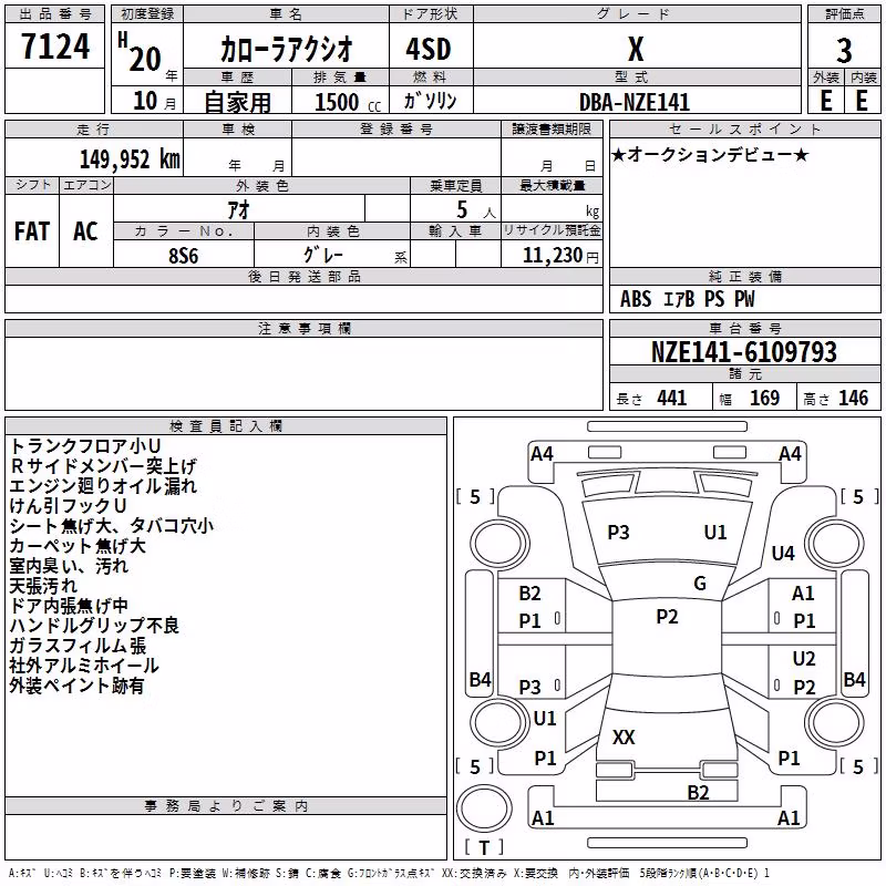 TOYOTA COROLLA AXIO