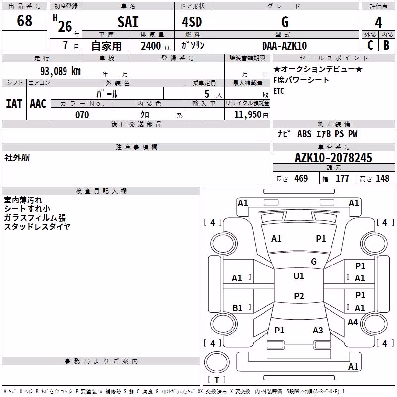 TOYOTA SAI