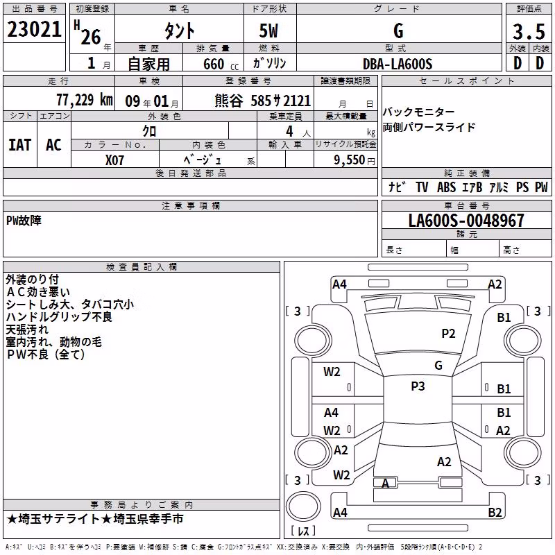 DAIHATSU TANTO