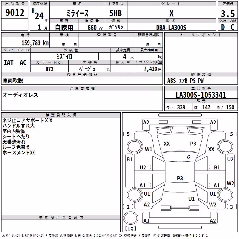 DAIHATSU MIRA E:S
