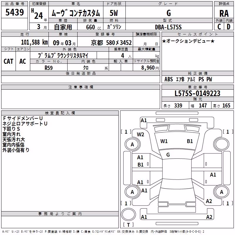 DAIHATSU MOVE CONTE