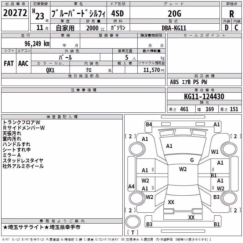 NISSAN BLUEBIRD SYLPHY