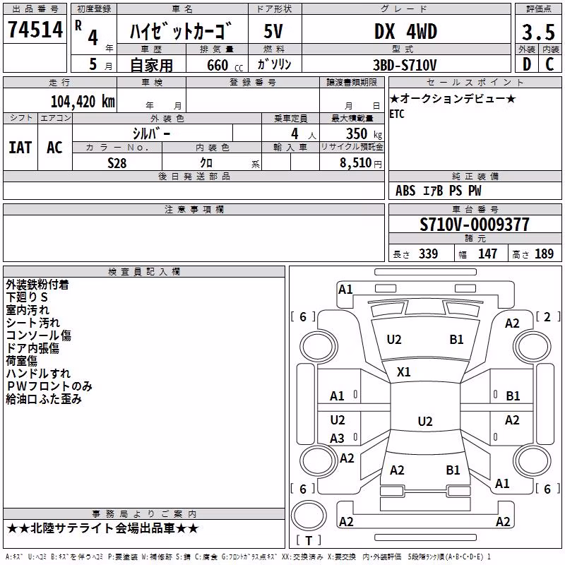 DAIHATSU ATRAI