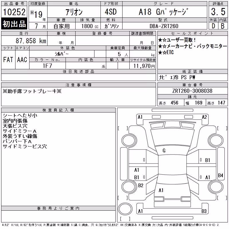 TOYOTA ALLION