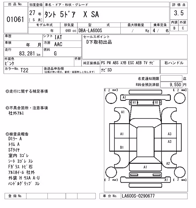 DAIHATSU TANTO